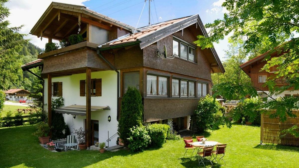 Geigers Ferienhaus Tiefenbach bei Oberstdorf Exterior foto